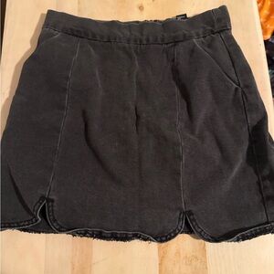Forever 21 Charcoal Mini Skirt